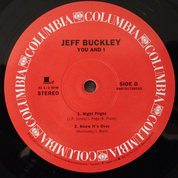 Jeff Buckley - You And I (2x VINYL) | Mint (M) Mint (M)