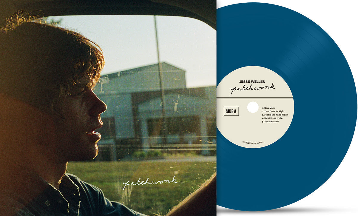 Jesse Welles - Patchwork (Sea Blue Vinyl) | Mint (M) Mint (M)