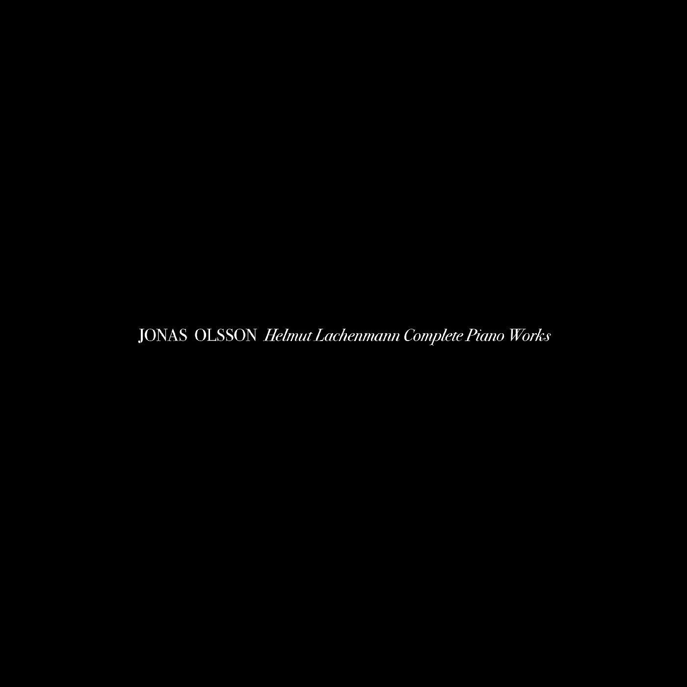(PRE ORDER 3/6/26) Helmut Lachenmann Complete Piano Works (CD) |