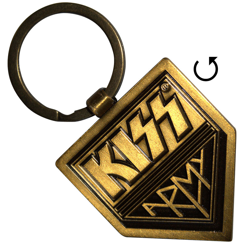 Kiss - Gold Army Pennant |