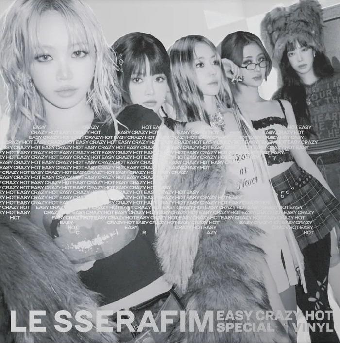 LE SSERAFIM - Easy-Crazy-Hot' Special Vinyl (IEX Carbon Black VINYL) | Mint (M) Mint (M)