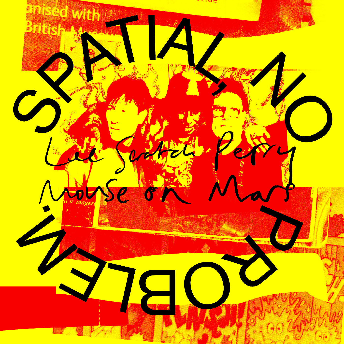 Lee 'Scratch' & Mouse On Mars Perry - Spatial, No Problem. (BOOKLET DDL VINYL) | Mint (M) Mint (M)