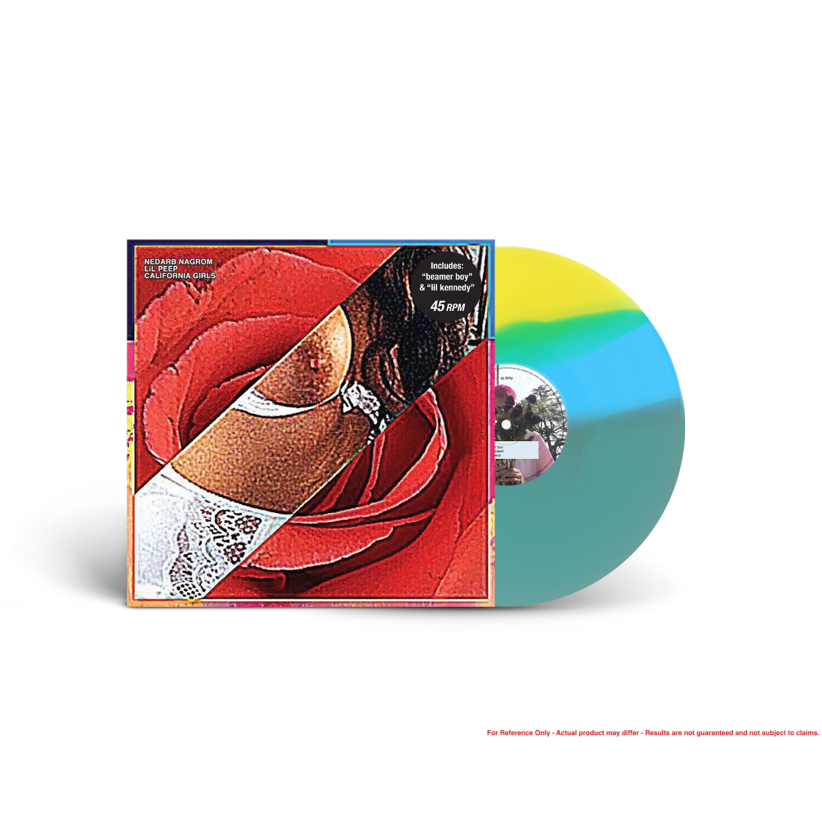 California Girls (Tri-Color - Transparent Electric Blue + Sky Blue + Opaque Yellow VINYL) | Mint (M) Mint (M)
