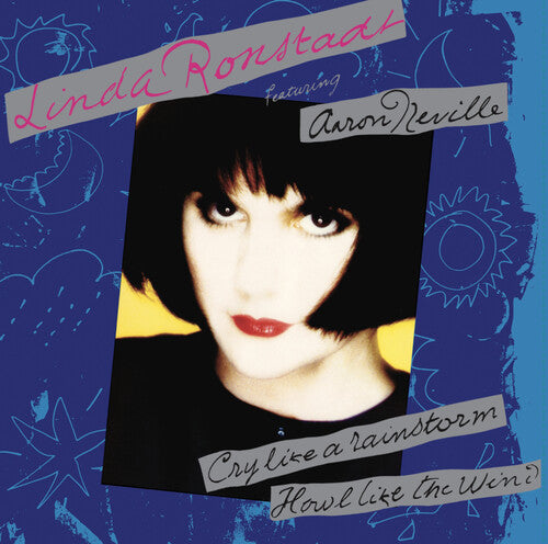 Linda Ronstadt - Cry Like a Rainstorm, Howl Like the Wind (TRANSPARENT BLUE VINYL) | Mint (M) Mint (M)