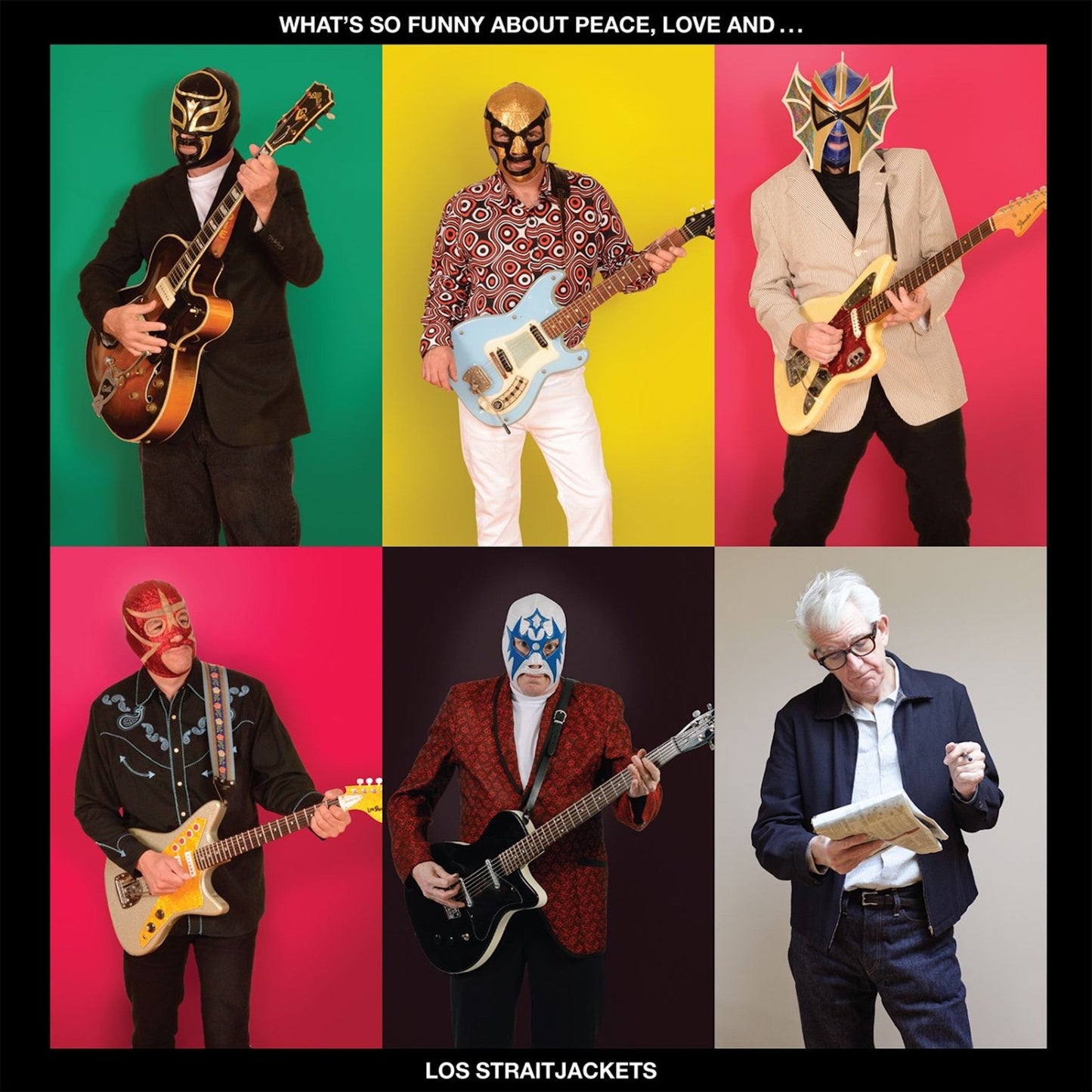 Los Straitjackets - Love And Los Straitjackets (Yellow Vinyl) What'S So Funny About Peace |