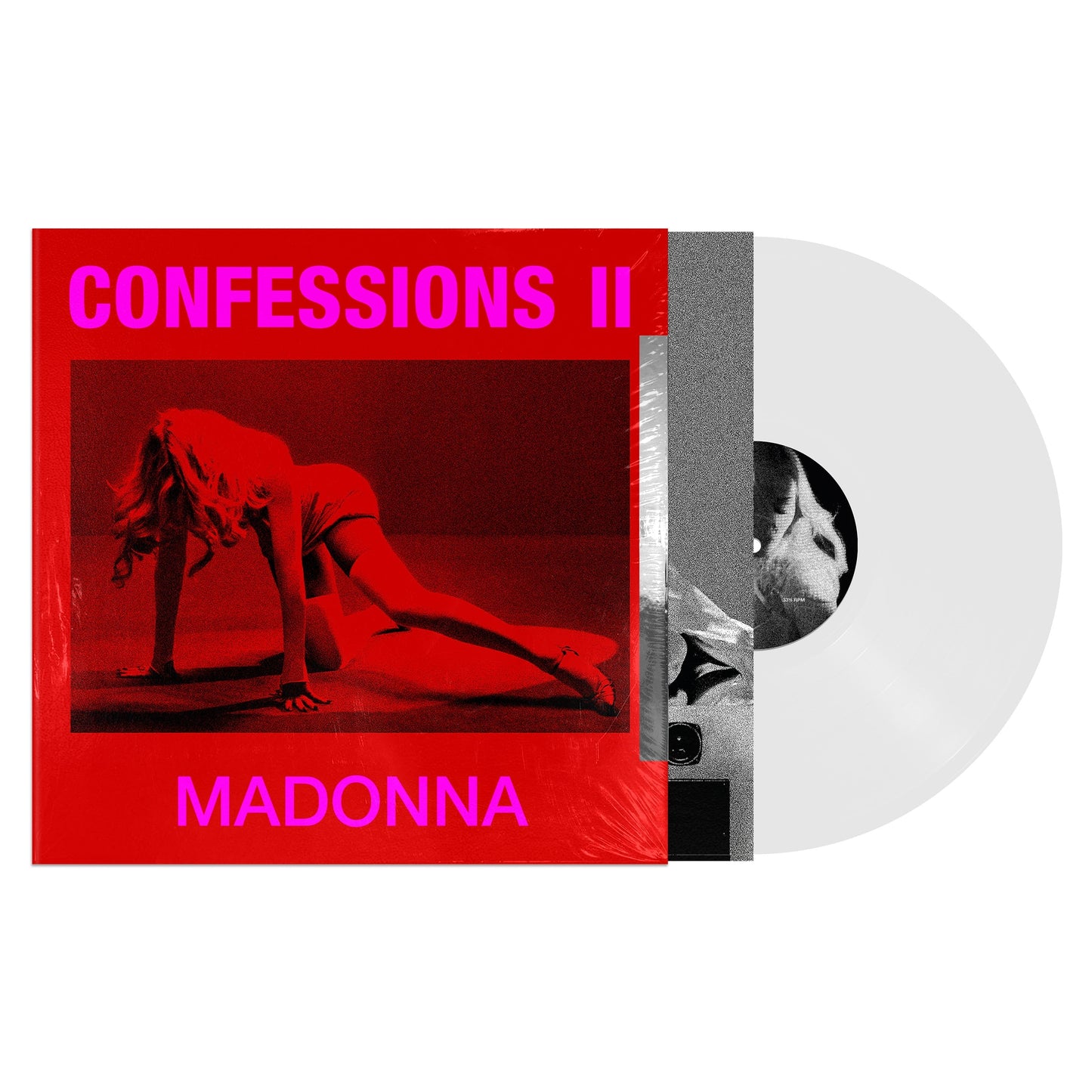 Madonna - (PRESALE 7/3/26) Confessions II (IEX POSTER ALT COVER WHITE VINYL) | Mint (M) Mint (M)