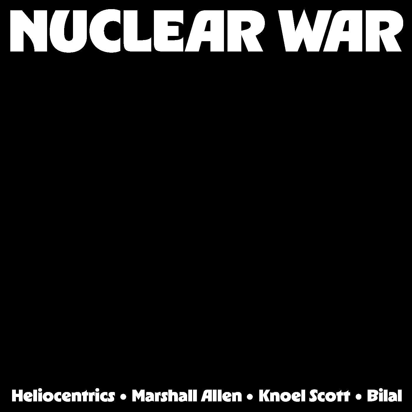 Marshall Allen And Knoel Scott Ft. Bilal Heliocent - Nuclear War (IND EXL Yellow & Orange VINYL) | Mint (M) Mint (M)