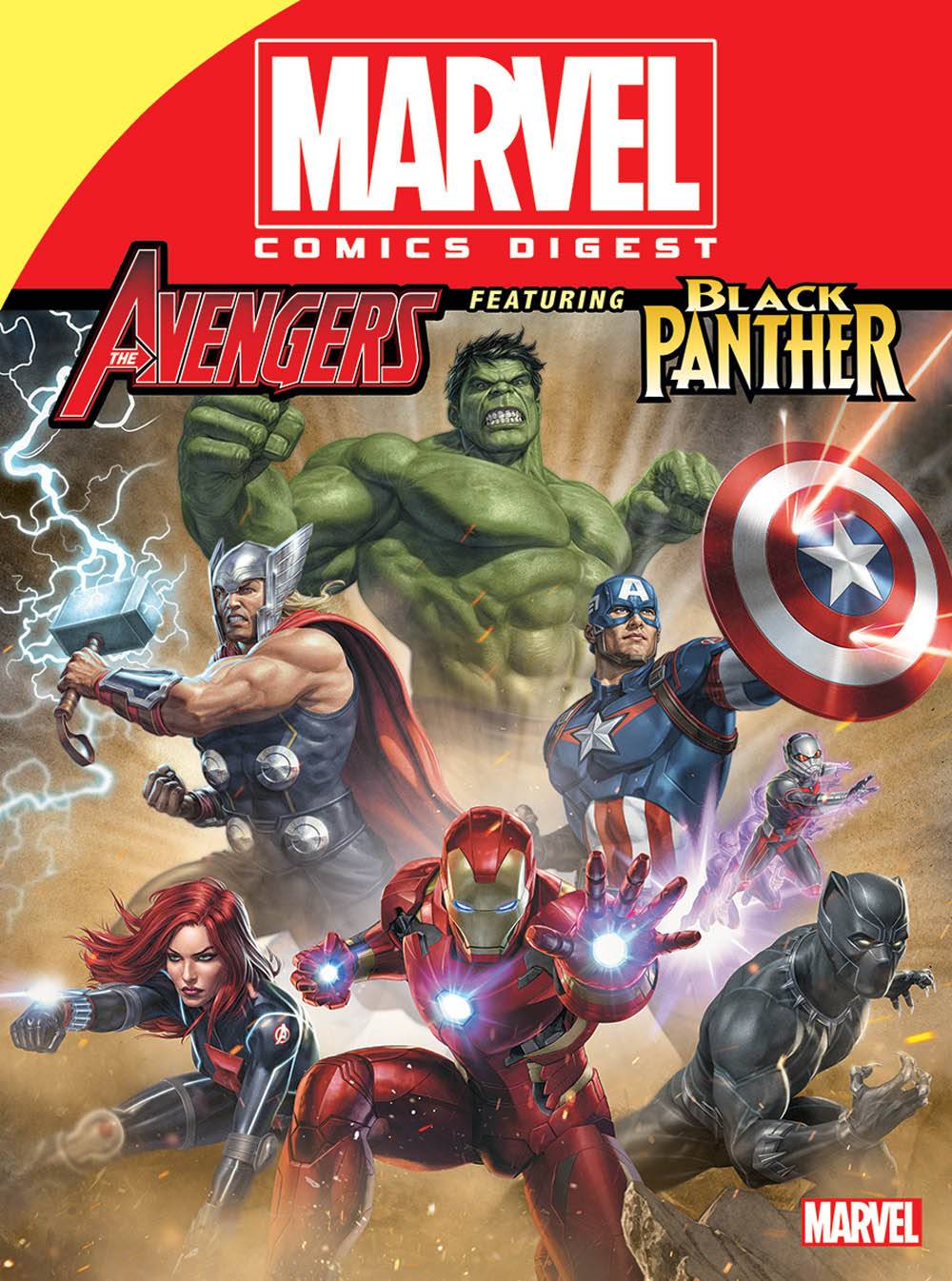 Marvel Comics Digest #5: Avengers W Black Panther