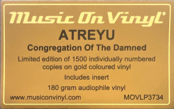 Atreyu - Congregation Of The Damned (COLOR VINYL) | Mint (M) Mint (M)