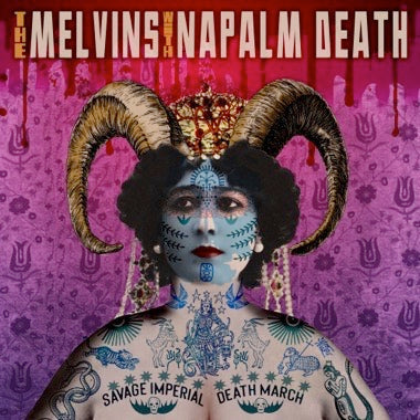 Melvins with Napalm Death - Savage Imperial Death March (ORCHID VINYL) |