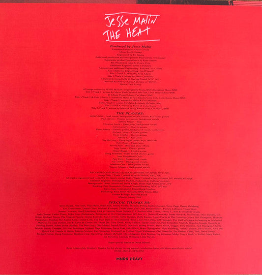 Jesse Malin - The Heat (VINYL RSD) |