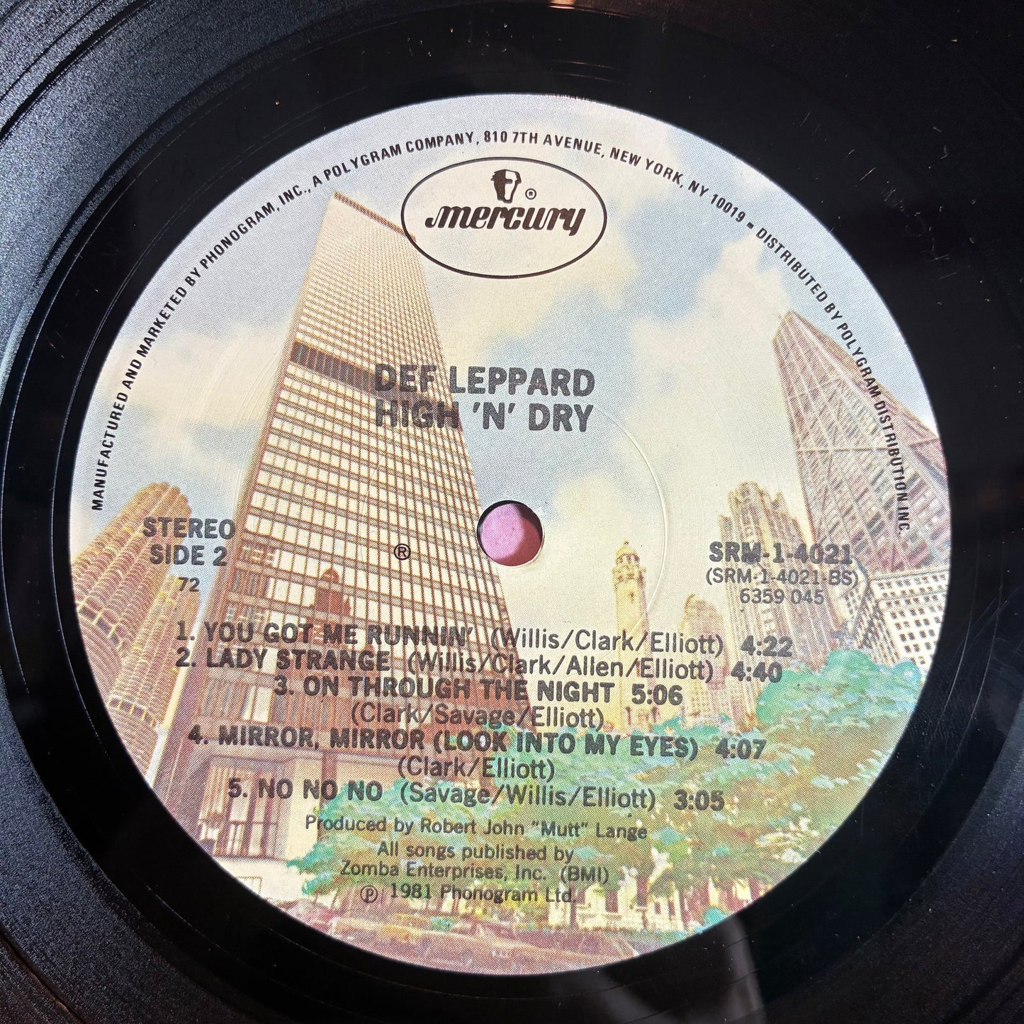 Def Leppard - High 'N' Dry (VINYL) | Excellent (EX) Excellent (EX)