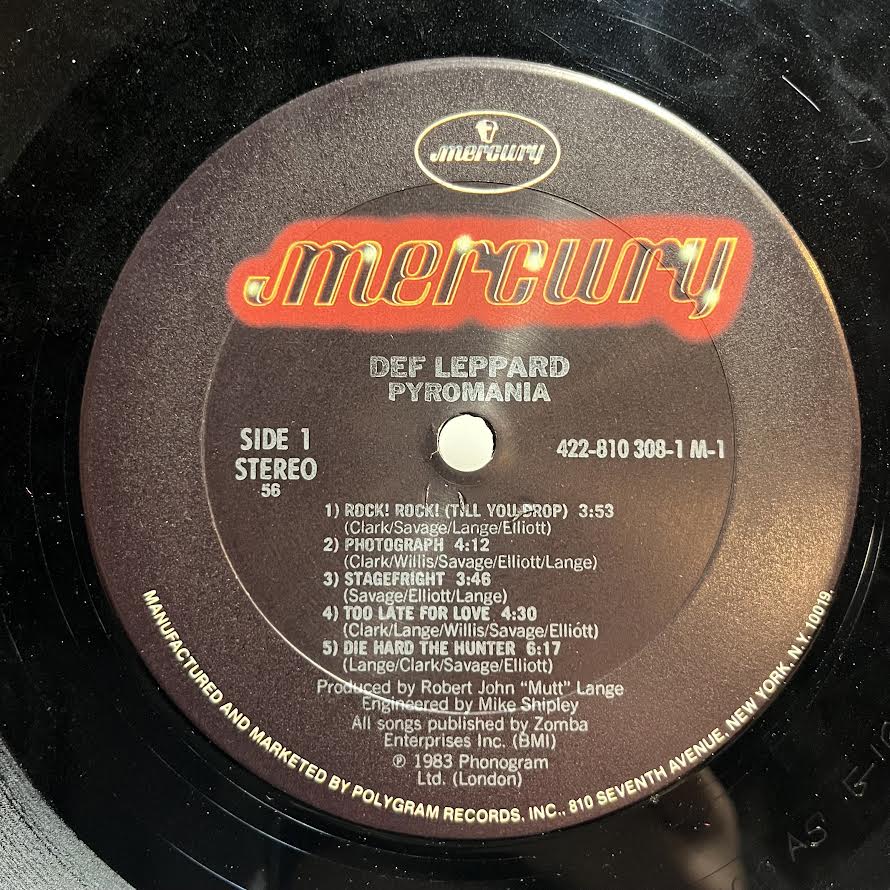 Def Leppard - Pyromania (VINYL) | Near Mint- (NM-) Near Mint (NM)
