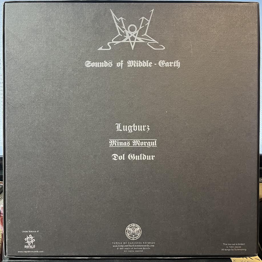 Summoning - Sounds Of Middle-Earth (5xVINYL BOX) | Near Mint (NM) Near Mint (NM)