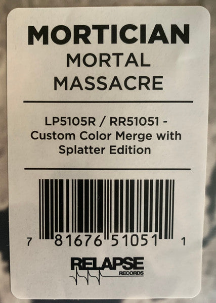 Mortician - Mortal Massacre (2xVINYL) | Near Mint (NM) Near Mint (NM)