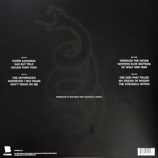 Metallica - Metallica (2xVINYL) | Near Mint (NM) Mint (M)