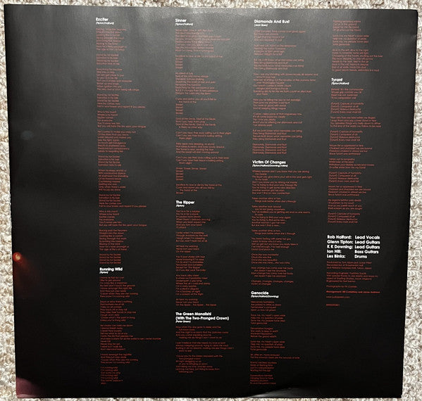Judas Priest - Unleashed In The East (Live In Japan) (VINYL) | Near Mint (NM) Near Mint (NM)