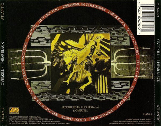 Overkill - I Hear Black (CD) | Near Mint (NM or M-)