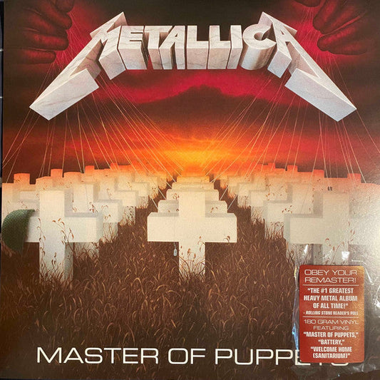 Master Of Puppets (180 GRAM VINYL) | Mint (M) Mint (M)
