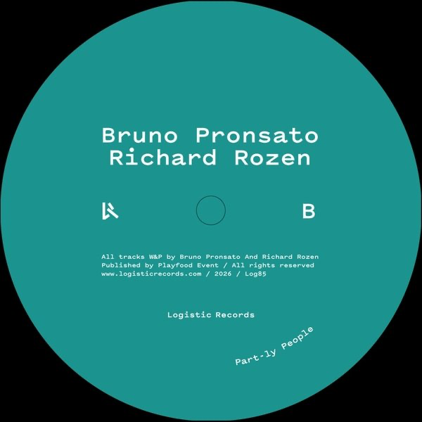 Bruno Pronsato, Richard Rozen - EP 1 (VINYL) | Mint (M) Mint (M)