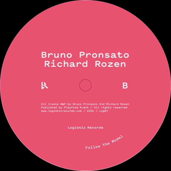 Bruno Pronsato, Richard Rozen - (PRESALE 9/7/26) EP 2 (VINYL) | Mint (M) Mint (M)