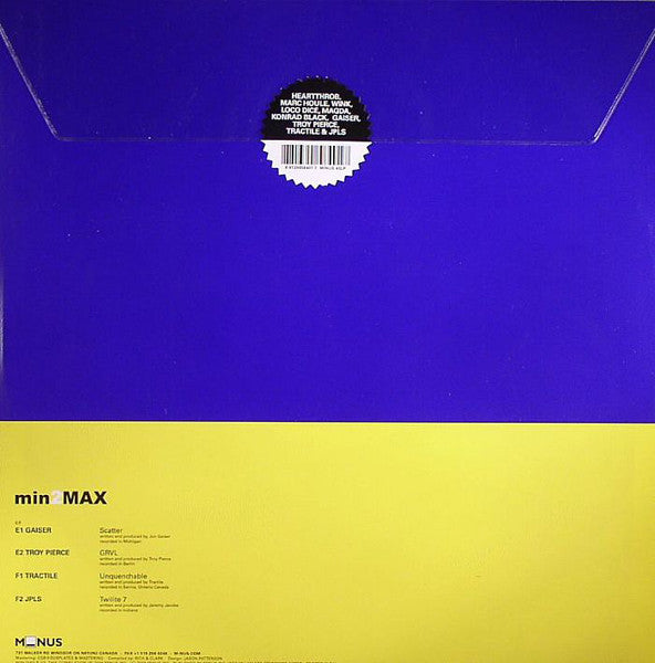 Various - min2MAX (RECORD 2 ONLY / VINYL) | Near Mint (NM or M-)