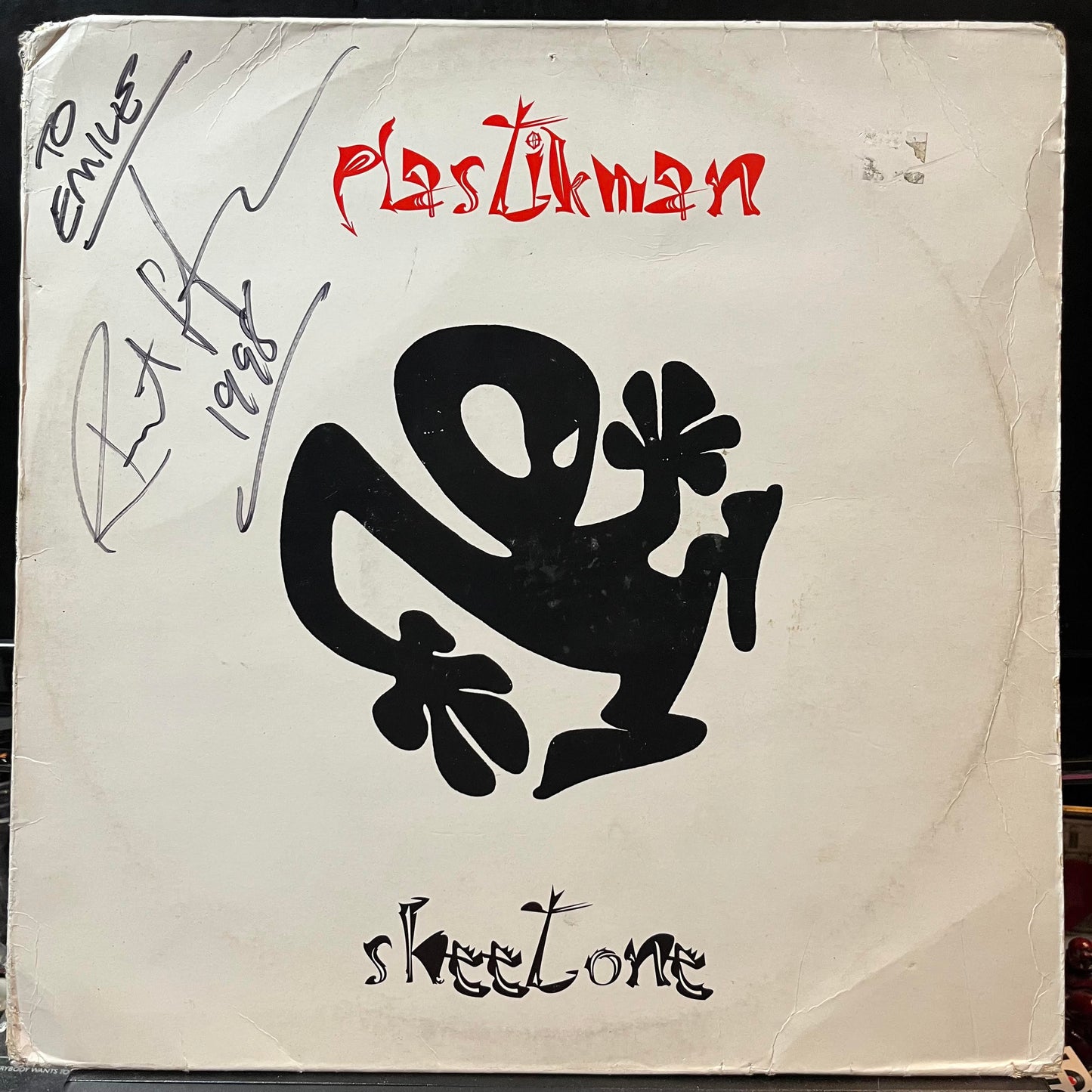 PLASTIKMAN (Richie Hawtin) - Sheet One *SIGNED SLEEVE / NO VINYL* | Very Good (VG)