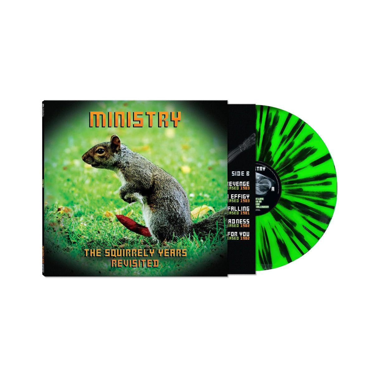 The Squirrely Years Revisited (Green & Black Splatter VINYL) | Mint (M) Mint (M)
