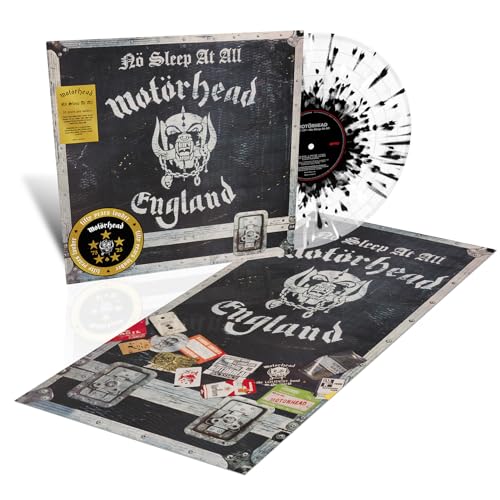 No Sleep At All (50th Anniversary Clear/Black-White Splatter VINYL) | Mint (M) Mint (M)