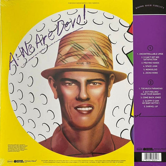 Devo - Are We Not Men? A: We Are Devo! (Hi-Fidelity VINYL) |