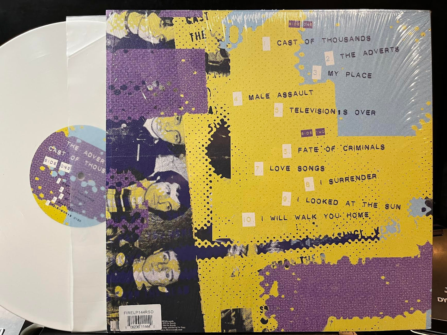 The Adverts - Cast Of Thousands (RSD 2016 WHITE VINYL) | Near Mint (NM) Near Mint (NM)