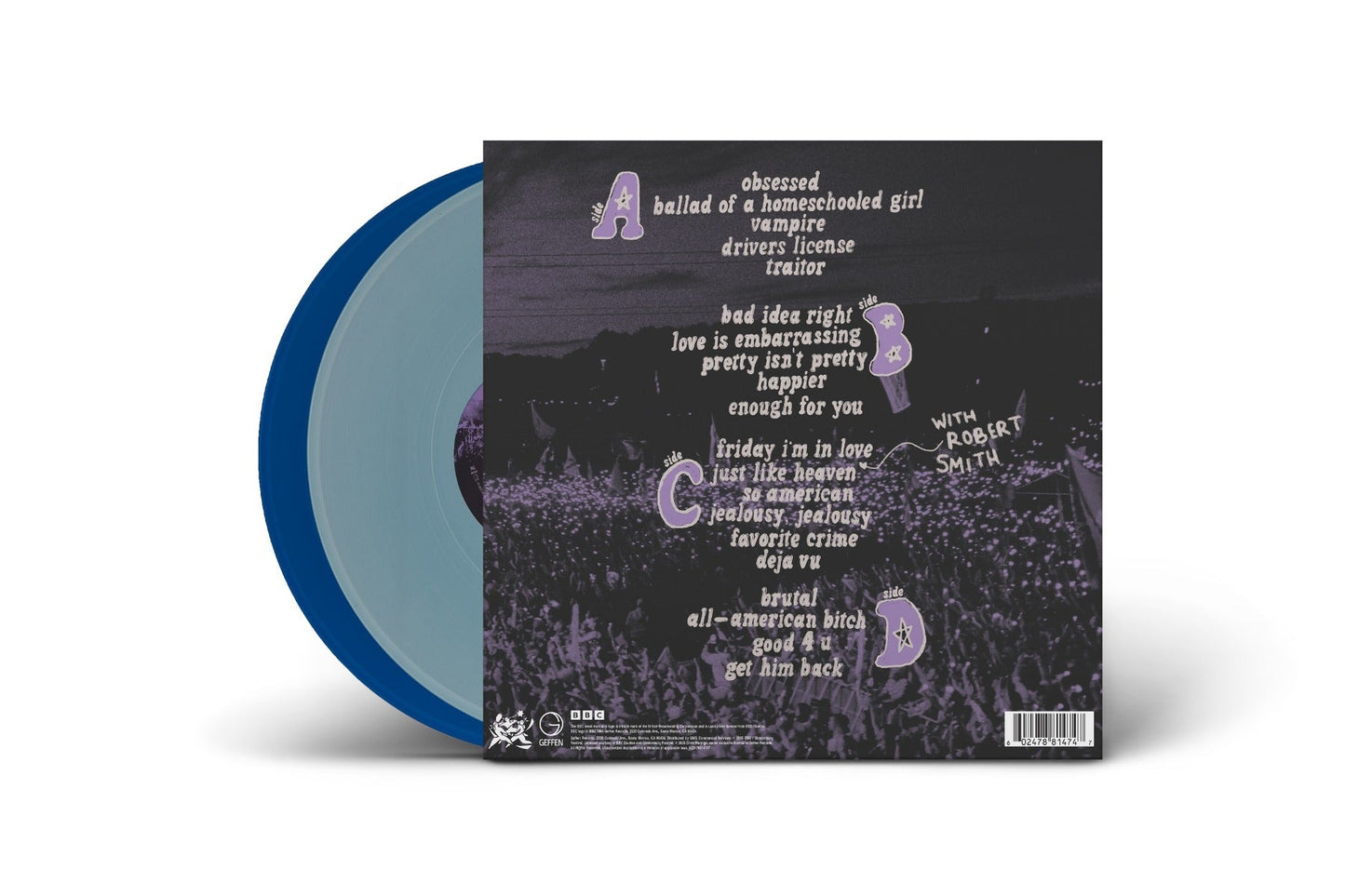 Live From Glastonbury (A BBC Recording) (2x LIGHT BLUE/COBALT VINYL) | Mint (M) Mint (M)
