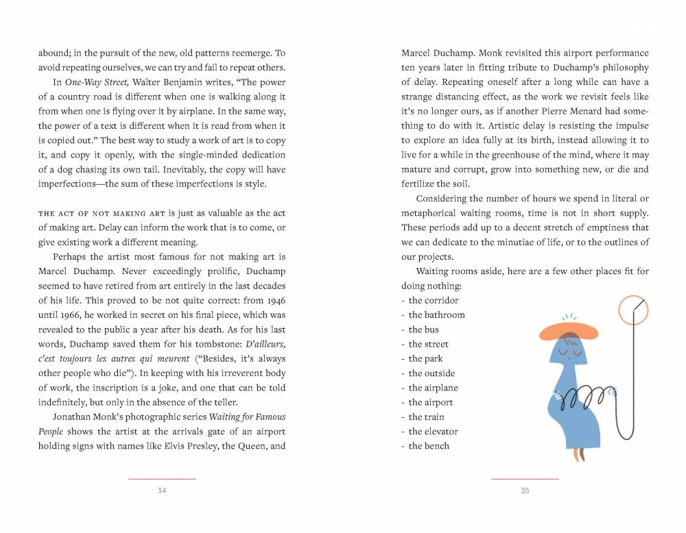 On Doing Nothing: Finding Inspiration in Idleness