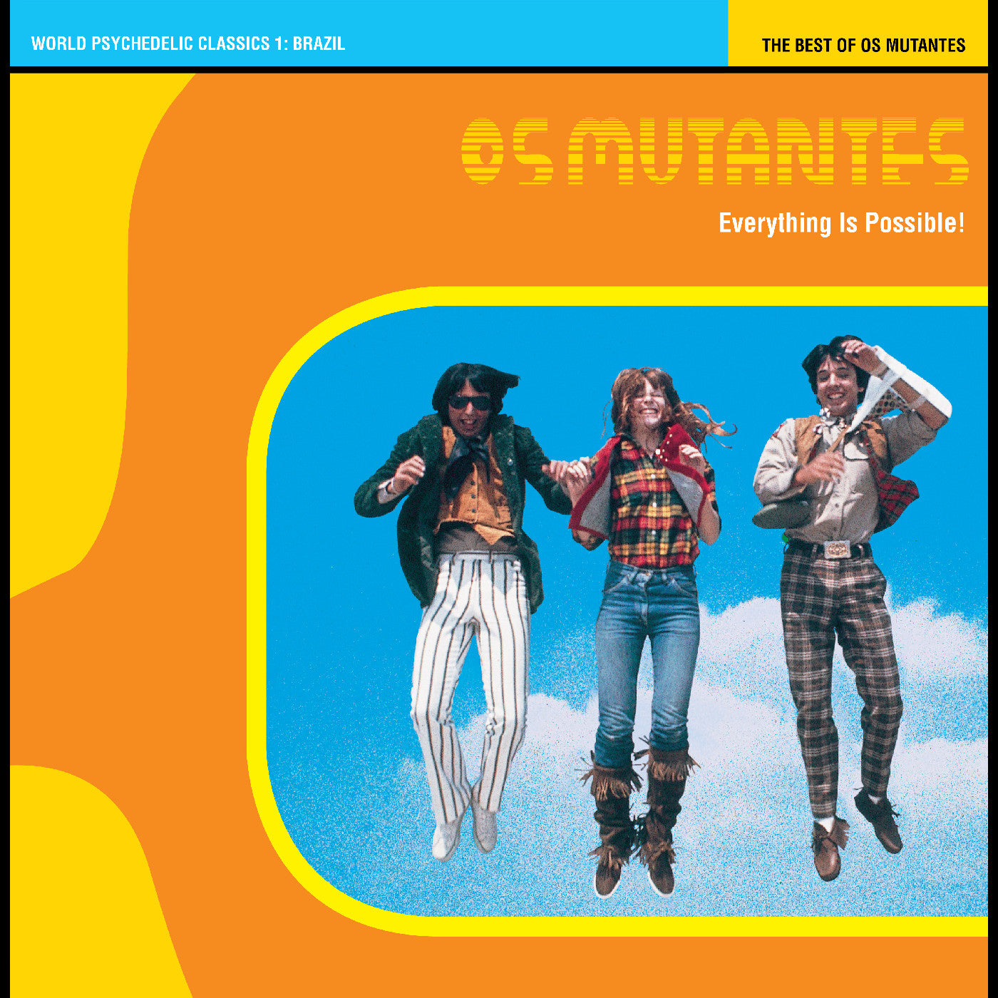 Os Mutantes - Everything Is Possible! The Best Of Os Mutantes (Crystal Blue Persuasion Vinyl) | Mint (M) Mint (M)