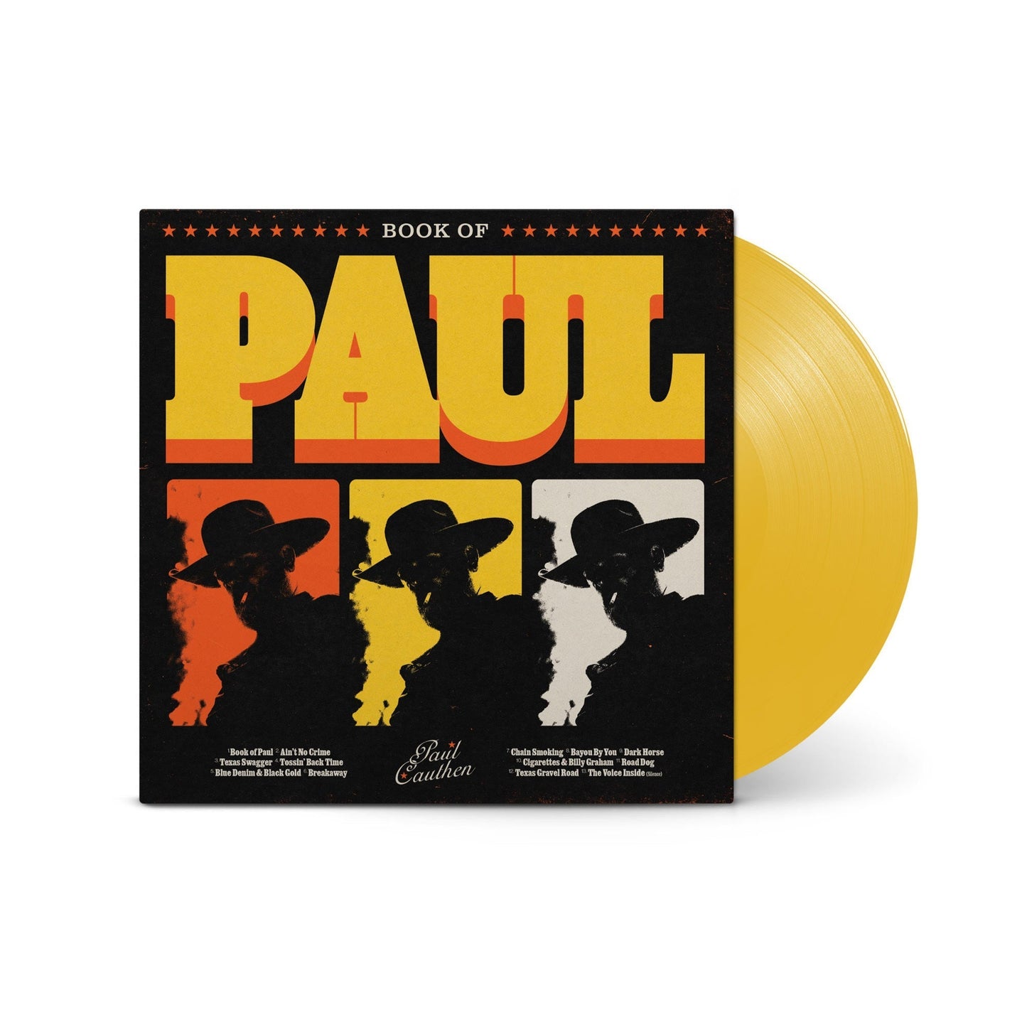 Paul Cauthen - Book Of Paul (YELLOW VINYL) | Mint (M) Mint (M)