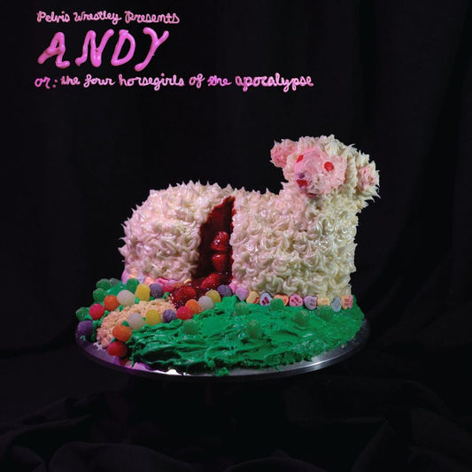 Pelvis Wrestley - Andy, Or: The Four Horsegirls Of The Apocalypse (Pink Frosting VINYL) | Mint (M) Mint (M)