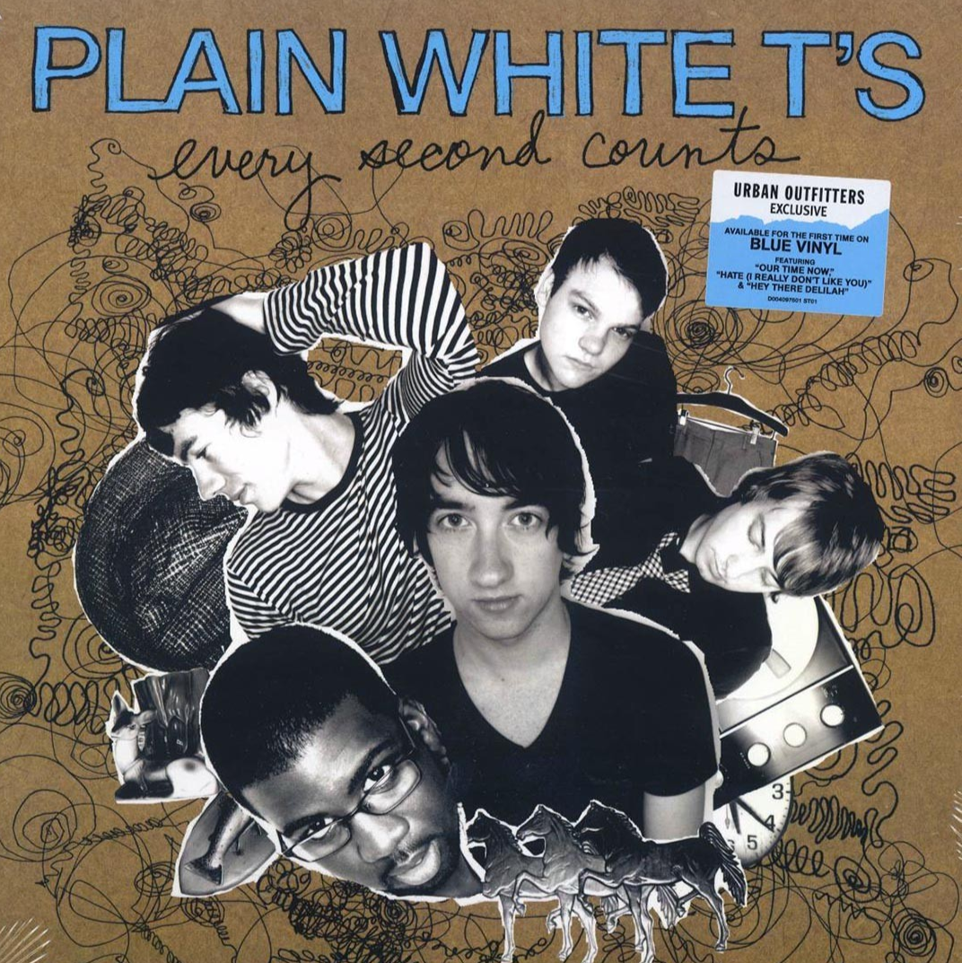 Plain White T's - Every Second Counts (Limited Edition, Blue Colored Vinyl, Bonus Track) |