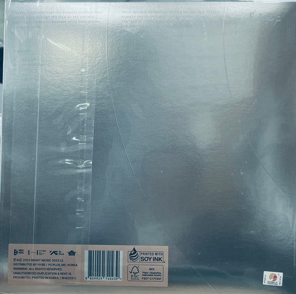 Jimin (2) - Face (VINYL) | Mint (M) Near Mint (NM)