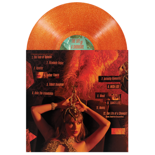 Taylor Swift - The Life of a Showgirl (Orange Glitter Vinyl) | Mint (M) Mint (M)