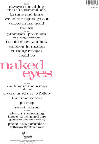 Naked Eyes - Naked Eyes - 2025 Remaster (2xBLUE VINYL) | Mint (M) Mint (M)