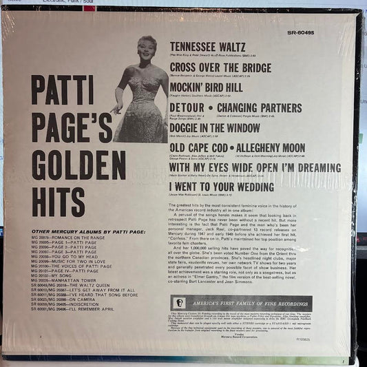 Patti Page - Golden Hits (VINYL) | Mint (M)