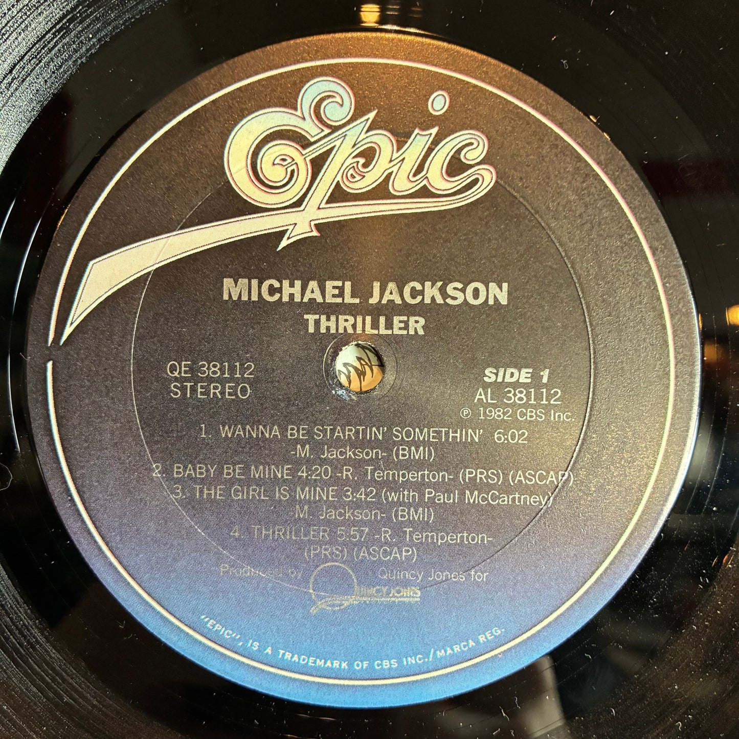 Michael Jackson - Thriller (VINYL) | Excellent (EX) Excellent (EX)