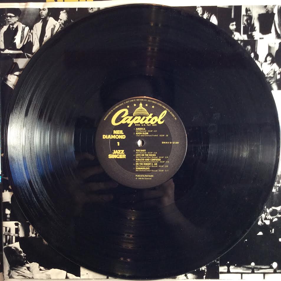 Neil Diamond - The Jazz Singer (Original Songs From The Motion Picture) (VINYL) | Near Mint- (NM-) Excellent (EX)