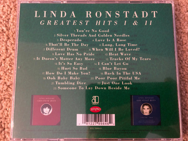 Linda Ronstadt - Greatest Hits I & II (CD) | Near Mint (NM) Near Mint (NM)