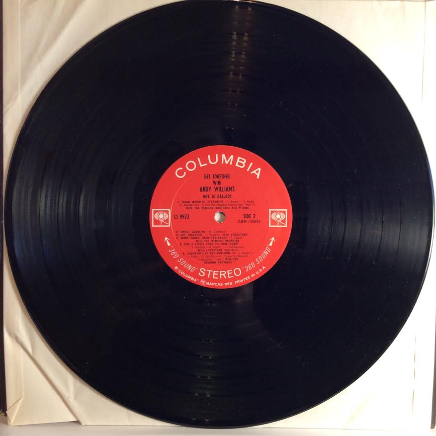 Andy Williams - Get Together With Andy Williams (VINYL) | Near Mint (NM) Near Mint (NM)