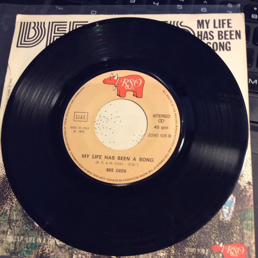 Bee Gees - Saw A New Morning (7" VINYL) | Near Mint (NM) Near Mint (NM)
