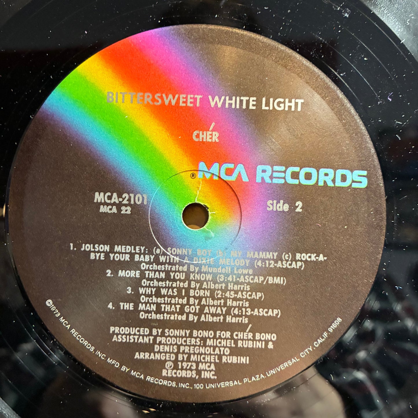 Cher - Bittersweet White Light (VINYL) | Very Good Plus (VG+) Very Good Plus (VG+)