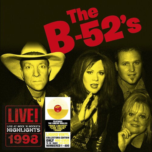 The B-52's - Live at Rock 'N Rockets (YELLOW LIQUID VINYL) |
