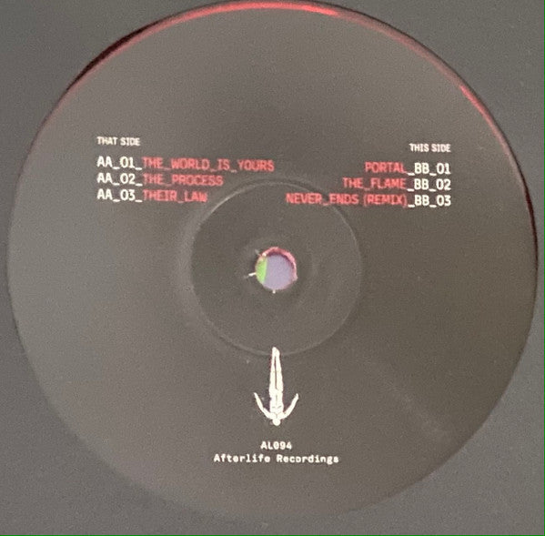 The Pledge EP (TRANSLUCENT RED VINYL) | Mint (M) Mint (M)