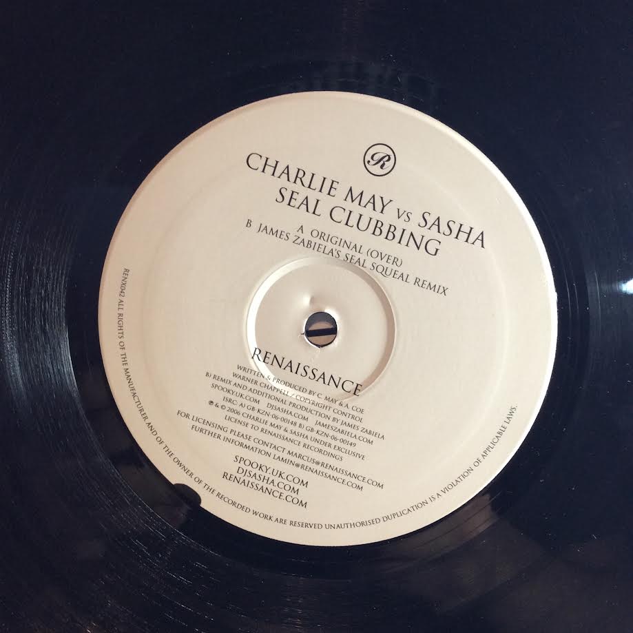 Charlie May - Seal Clubbing (12" VINYL) | Excellent+ (EX+) Near Mint (NM)